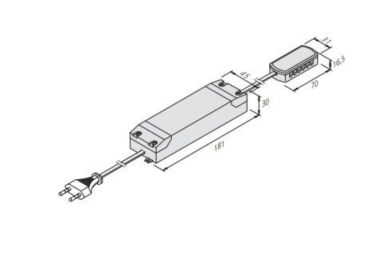 24 V Dynamic trafo/kleur/dim-controller - Hera | Doeco, Thuis in iedere ...