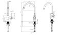 Arco Lusso Gunmetal