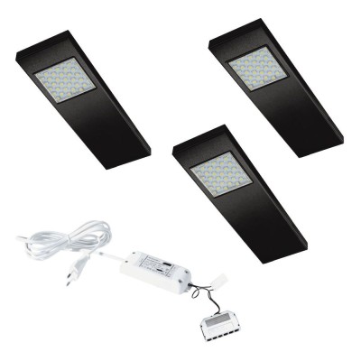 Dotty met schakelaar led sets zwart - 12 V 