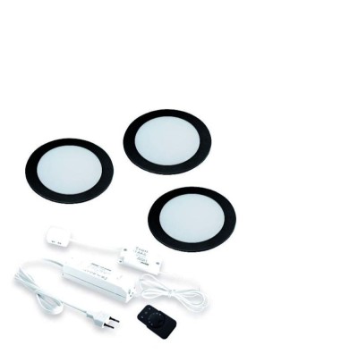 FR-55 led sets met dimmer zwart - 24 V Hera 