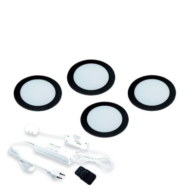 FR-55 led sets met dimmer zwart - 24 V Hera 