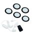 FR-68 Dynamic led sets zwart - 24 V