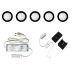 FR-68 Led set met dimmer zwart - Hera