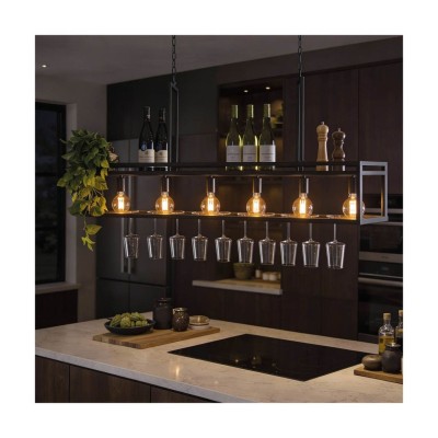 Hanglamp Quadra vino