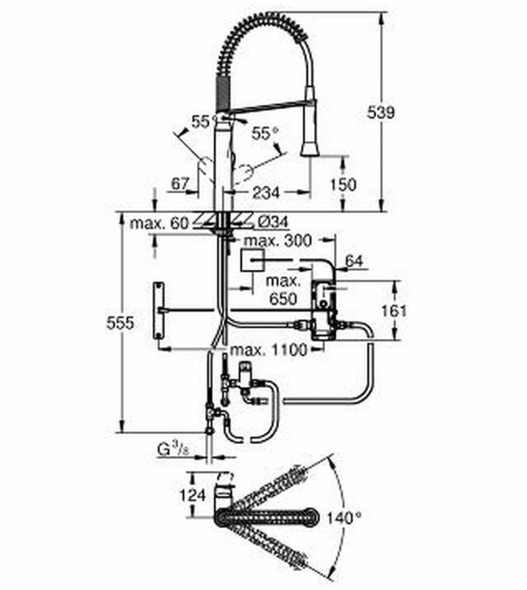 K7 Foot Control 30312 Doeco, Thuis in iedere keuken