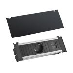 Kapsa inbouw stopcontact met USB-A en USB-C zwart